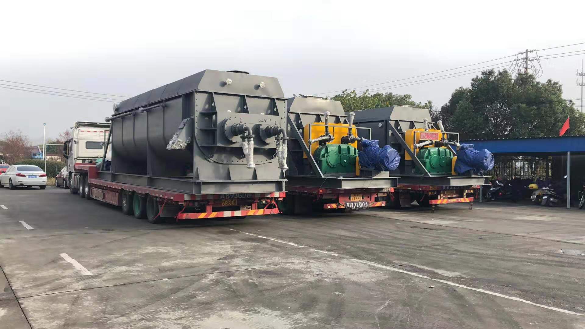 10月10日J(rèn)YS-300型漿葉干燥機(jī)發(fā)貨！